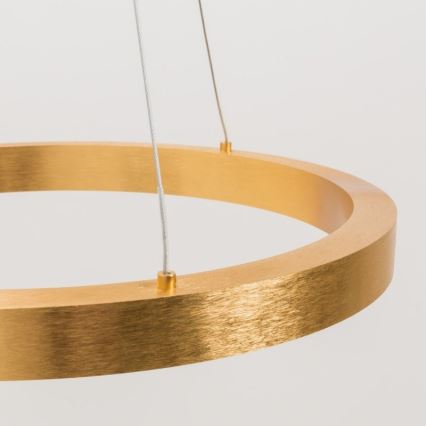 Zuma Line - Candelabro suspenso LED 1xLED/30W/230V 40 cm dourado