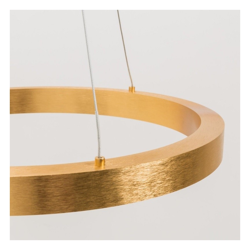 Zuma Line - Candelabro suspenso LED 1xLED/30W/230V 40 cm dourado
