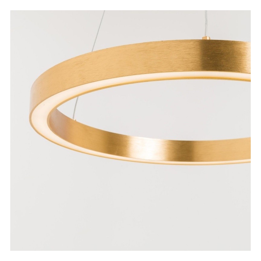 Zuma Line - Candelabro suspenso LED 1xLED/30W/230V 40 cm dourado