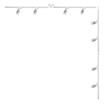 Zuma Line - Spot para trilho 8x GU10/35W/230V branco