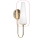 Zuma Line - Vidro de substituição para lustre e candeeiro de parede E14 d. 7 cm