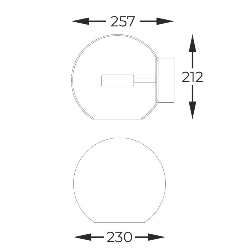Zuma Line - Iluminação de parede LED LED/5W/230V cromado brilhante