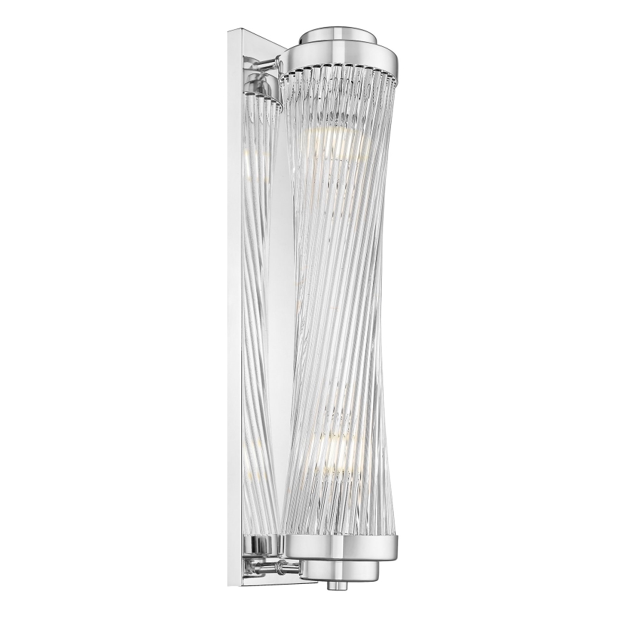 Zuma Line - Iluminação de parede 2xE14/60W/230V cromado brilhante