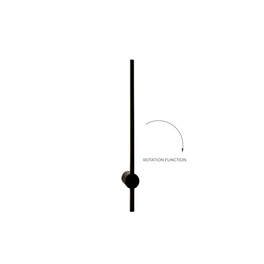 Zuma Line - Iluminação de parede LED LED/8W/230V 60 cm preto