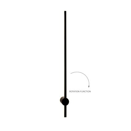 Zuma Line - Iluminação de parede LED LED/12W/230V 90 cm preto